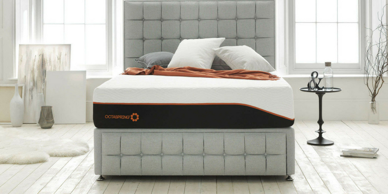 Octaspring hybrid mattress in modern room